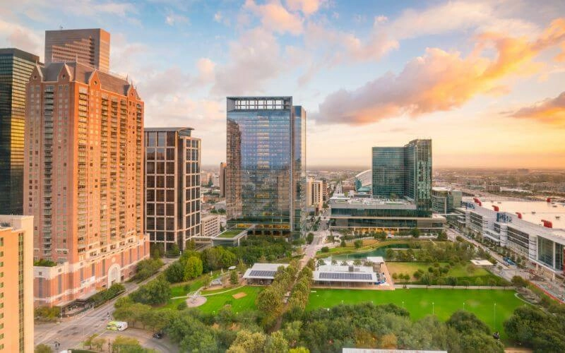 Houston_Texas_Cityscape_Window_Tint_Effect